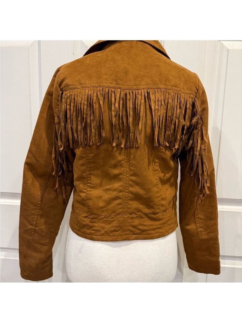 BSweet Faux Suede Fringe Moto Jacket
Size Small - Picture 4 of 13